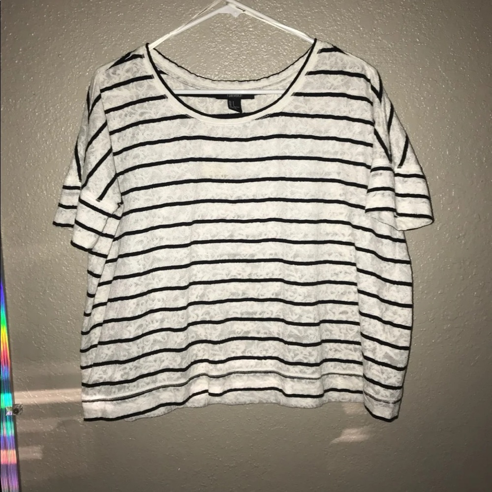 Lace crop top